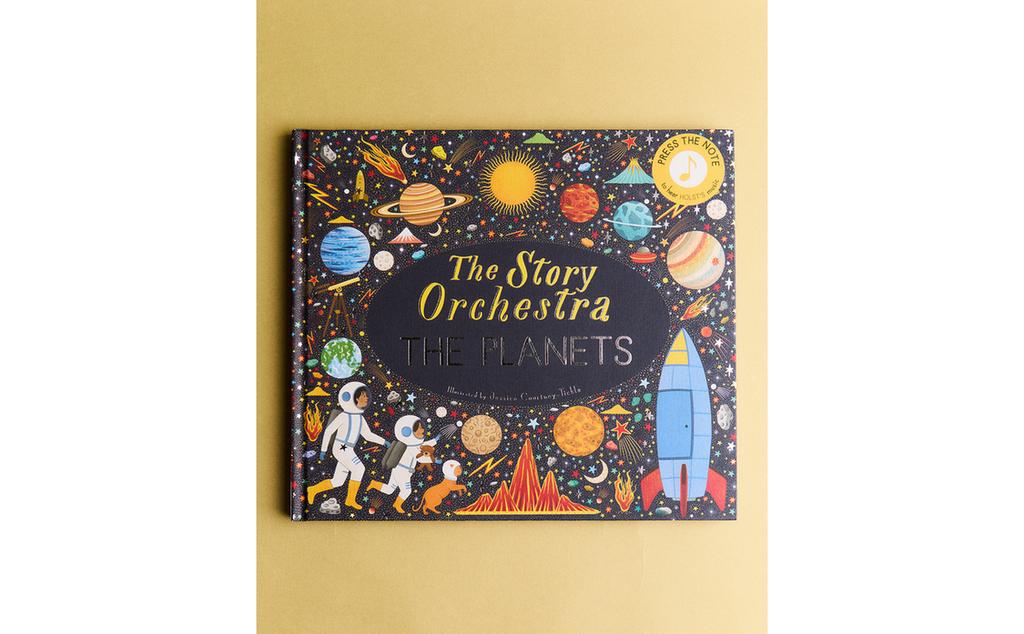 LIVRE MUSICAL POUR ENFANTS THE STORY ORCHESTRA THE PLANETS (ANGLAIS)