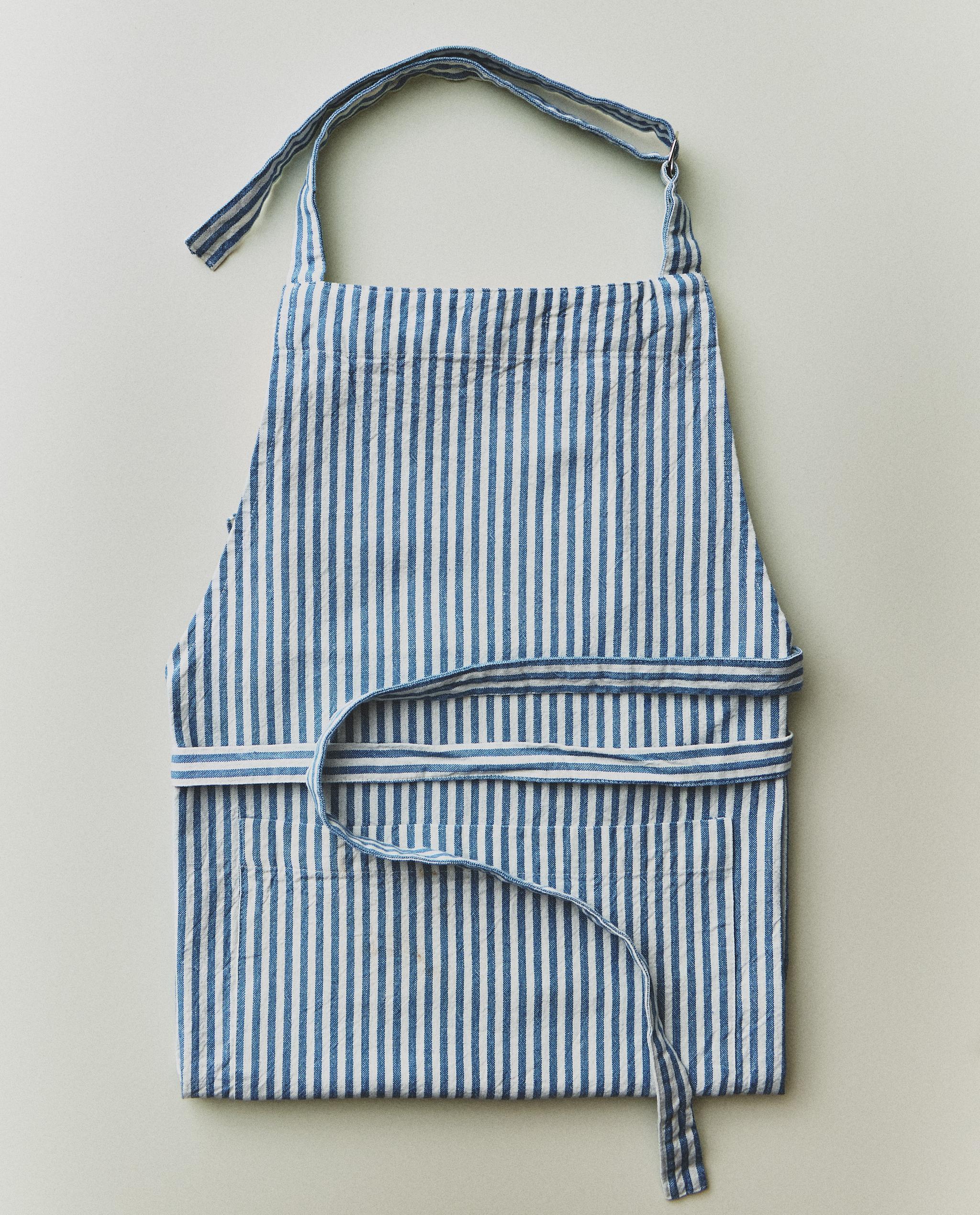 STRIPED COTTON APRON product thumbnail 8