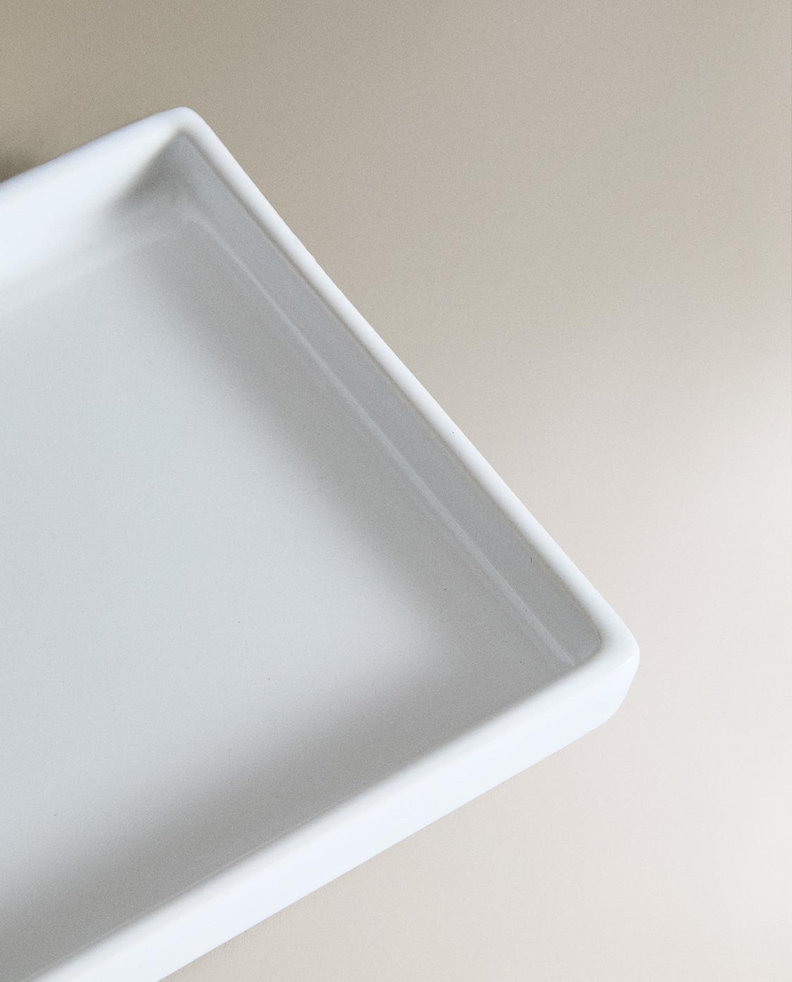 Vassoio Salumiere 30x16cm Bianco - Plastica Antiurto Per Alimenti - Foto 2