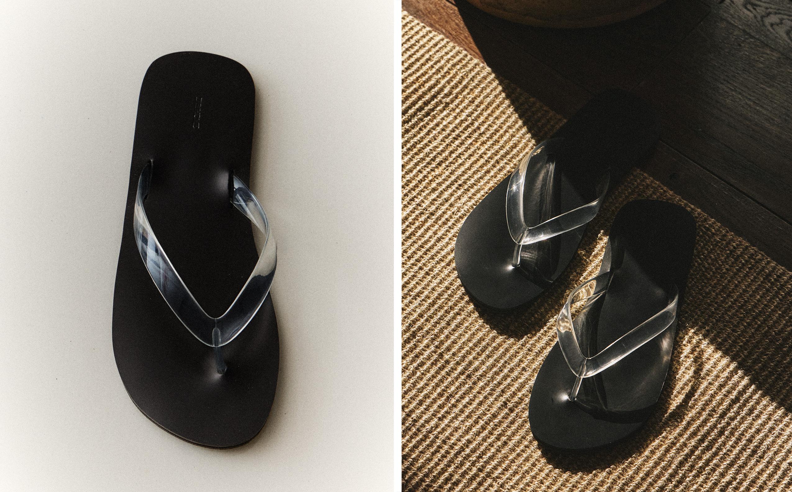 MINIMALIST TRANSPARENT SANDALS product thumbnail 4
