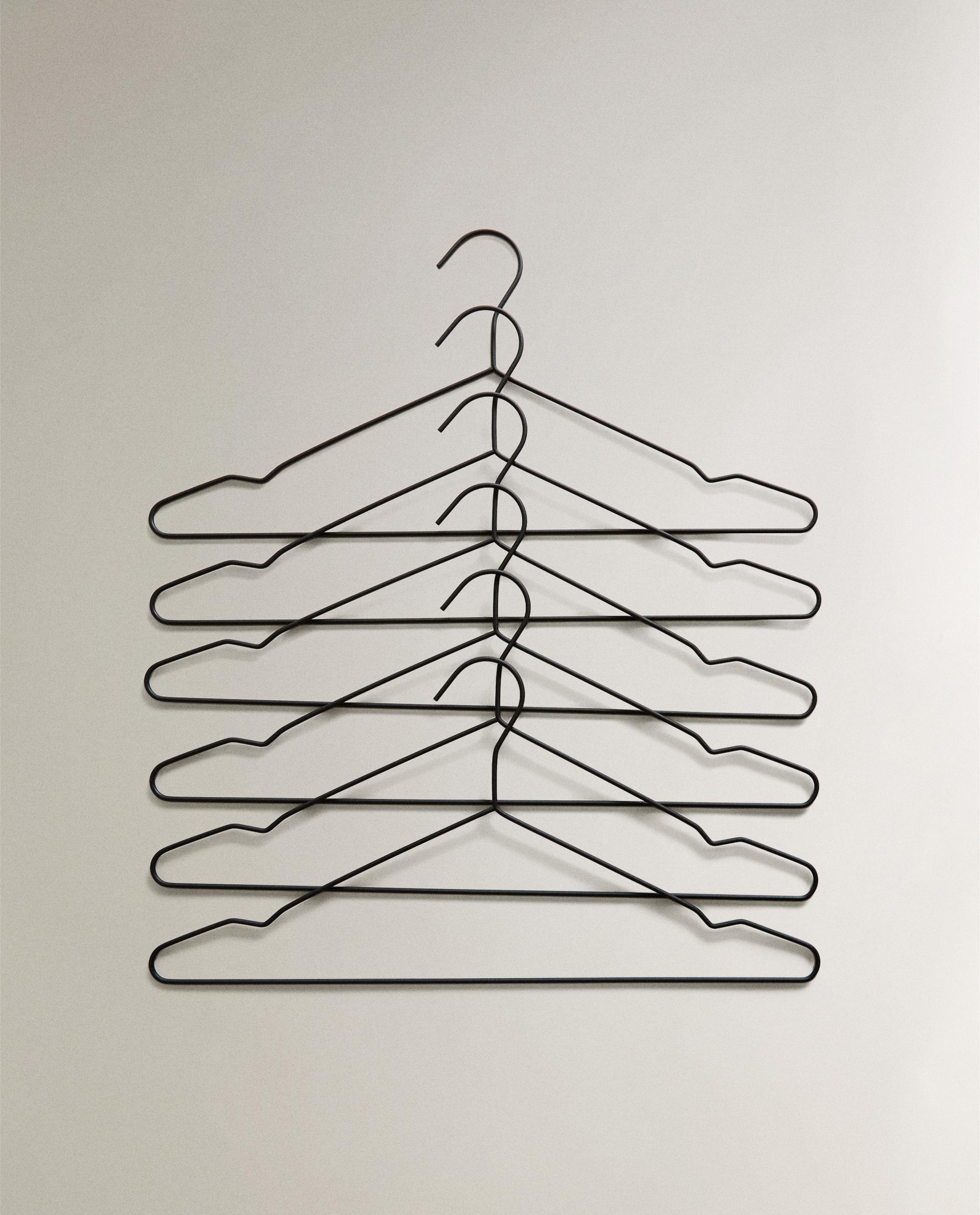 RUBBERISED HANGERS (PACK OF 6) product thumbnail 2