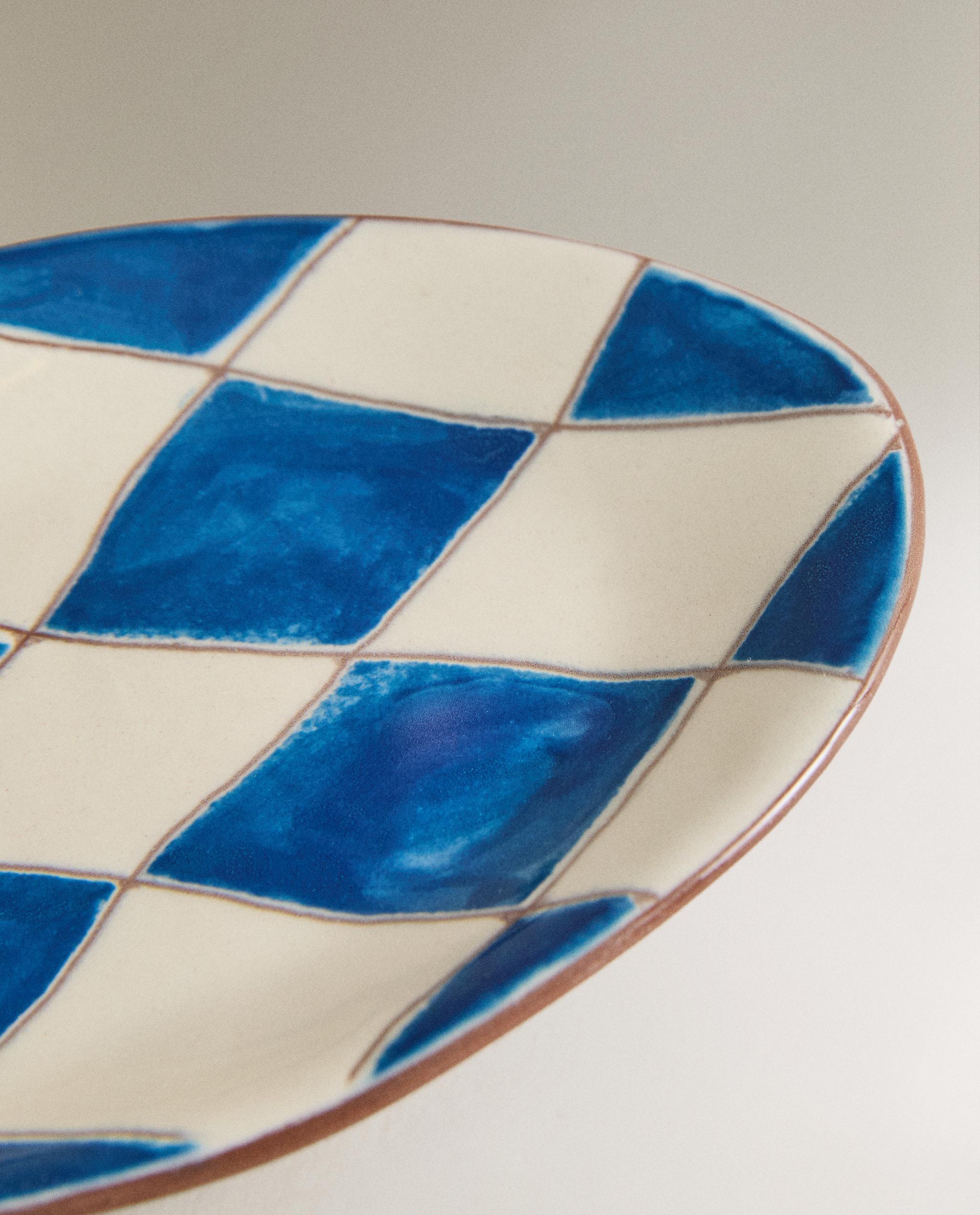 BLUE DIAMOND CERAMIC BATHROOM SOAP DISH product thumbnail 5