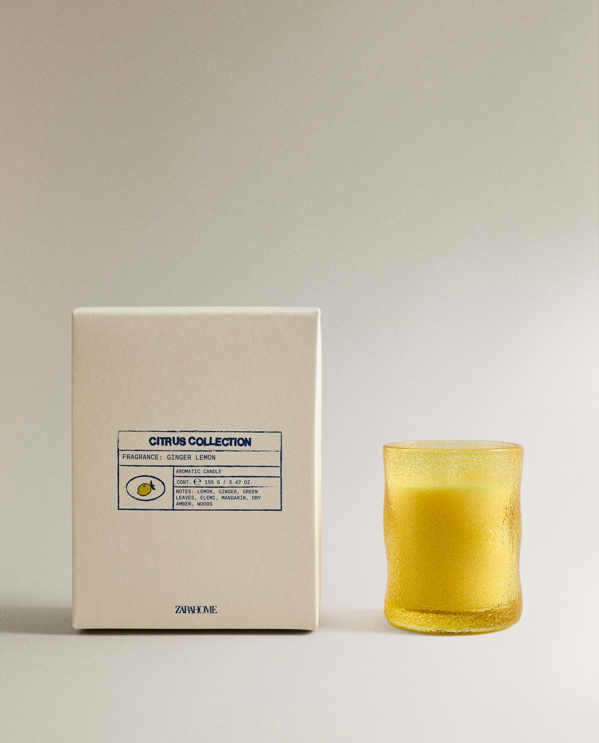 GINGER LEMON SCENTED CANDLES product thumbnail 5