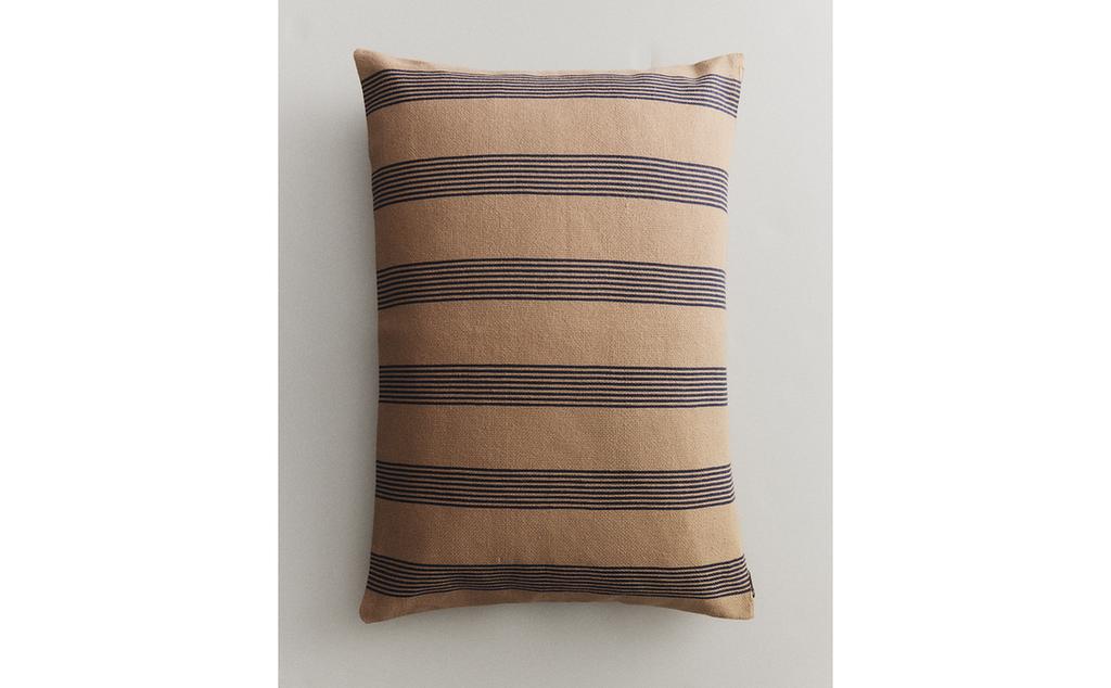 HOUSSE COUSSIN RAYURES