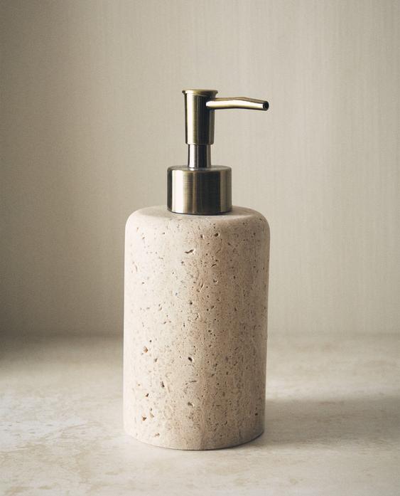 DISTRIBUTEUR SAVON MARBRE BEIGE DISTRIBUTEUR SAVON MARBRE BEIGE