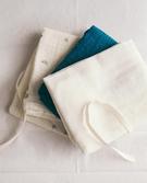 MOUSSELINES BÉBÉ FLEUR (LOT DE 3)