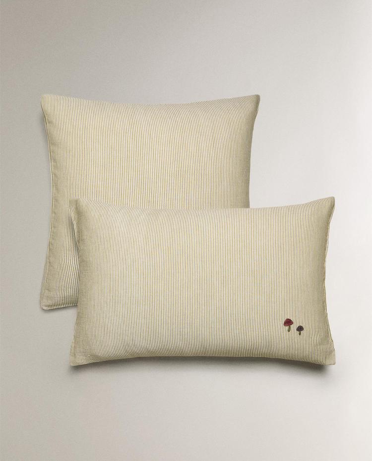 FUNDA ALMOHADA INFANTIL GASA RAYAS