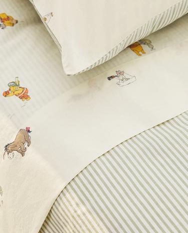 CHILDREN’S WINNIE THE POOH FLAT SHEET