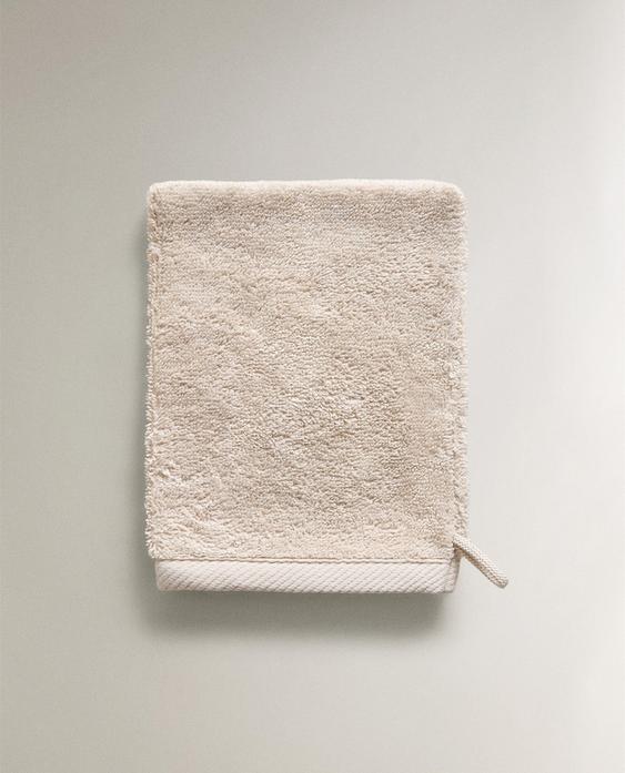 COTTON TERRY BATH MITT COTTON TERRY BATH MITT