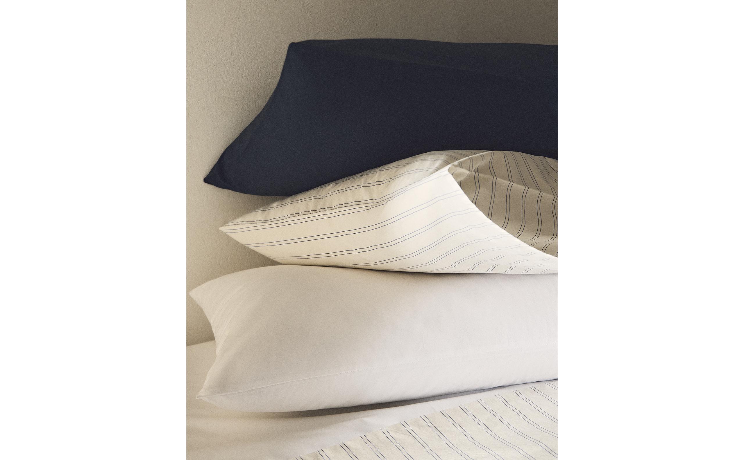 COTTON DUVET COVER WITH DOUBLE STRIPES product thumbnail 14