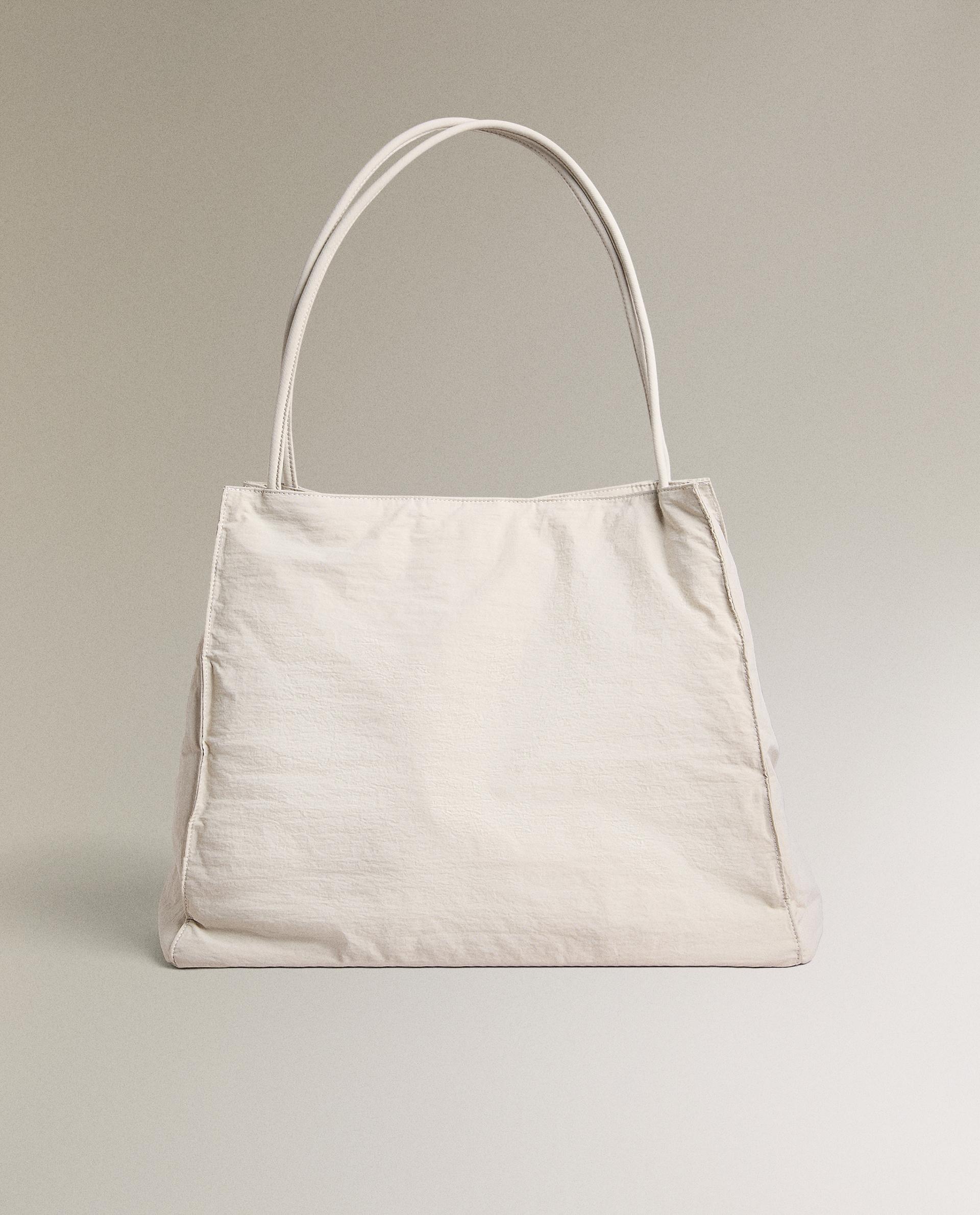 Minimalist tote bag zara sale