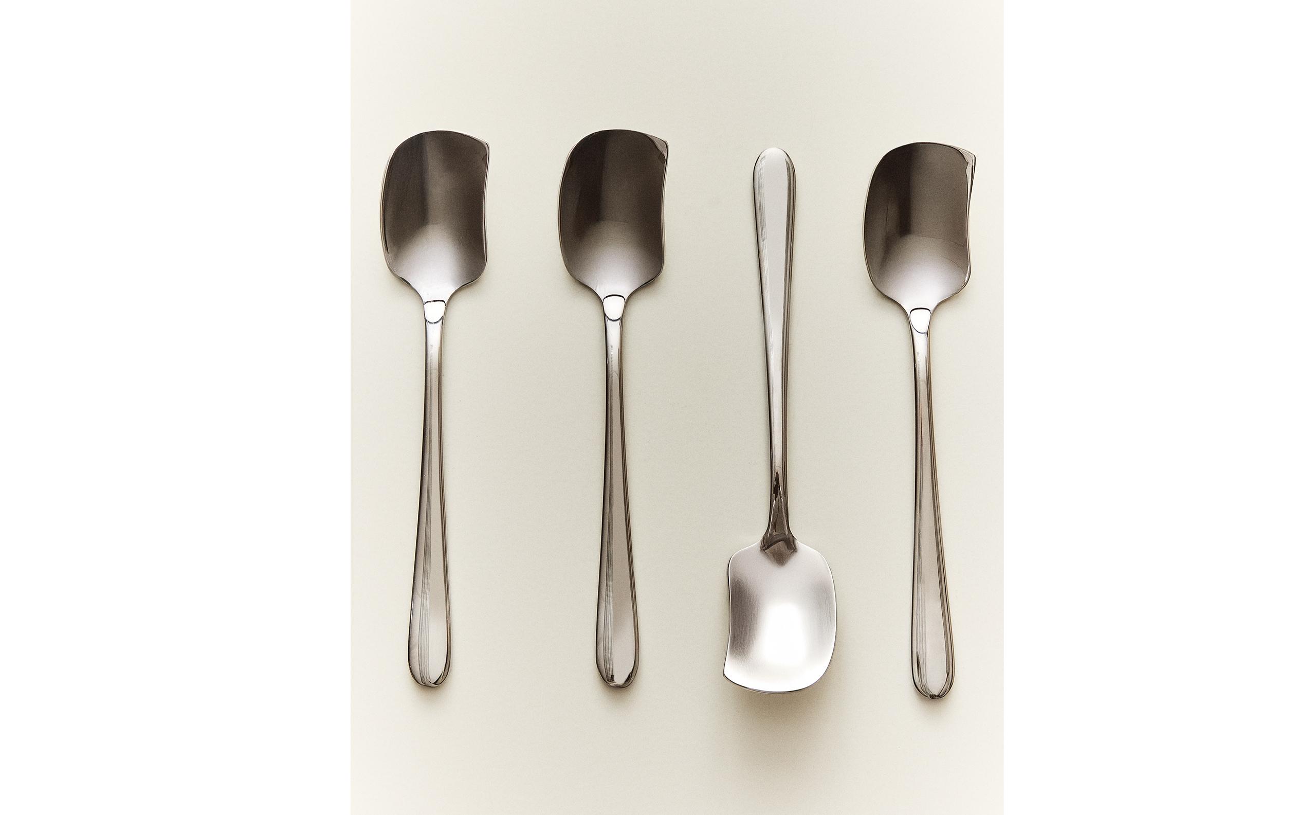 PACK OF STEEL ICE CREAM SPOONS product thumbnail 9