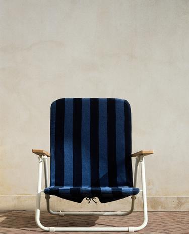 STRIPED BEACH TOWEL SEAT COVER