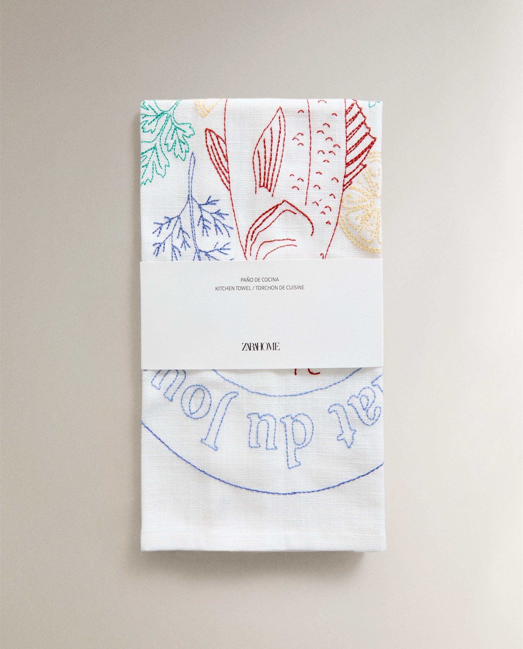 FISH PRINT TEA TOWEL product thumbnail 4