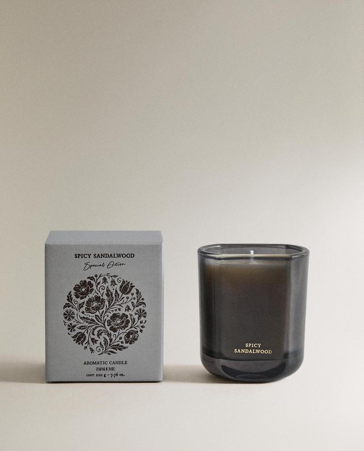 (220 G) VELA AROMÁTICA SPICY SANDALWOOD (220 G) VELA AROMÁTICA SPICY SANDALWOOD