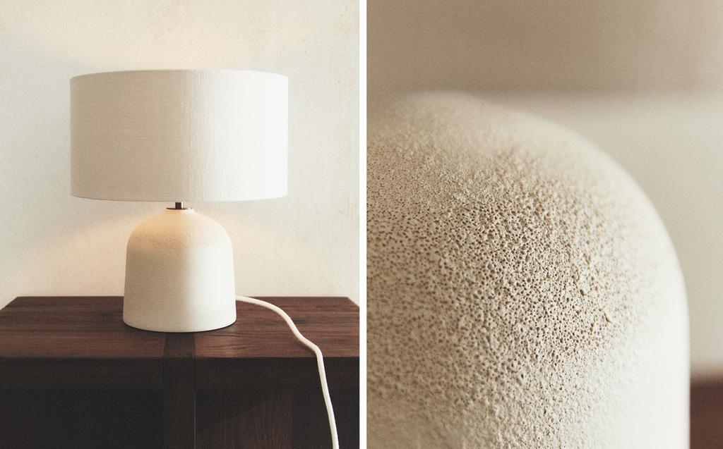 TABLE LAMP WITH CERAMIC BASE