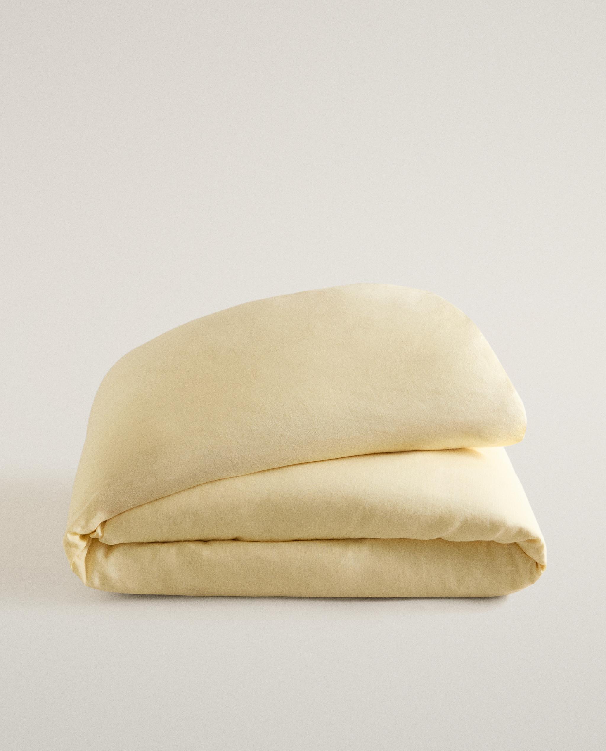 WASHED LINEN DUVET COVER (140 GSM) product thumbnail 9