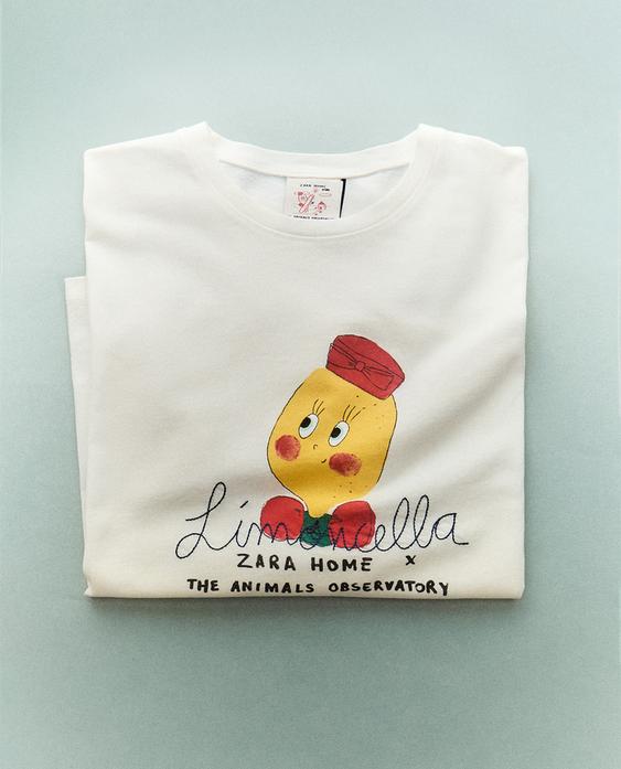 LIMONCELLA X THE ANIMALS OBSERVATORY T-SHIRT (ADULT)