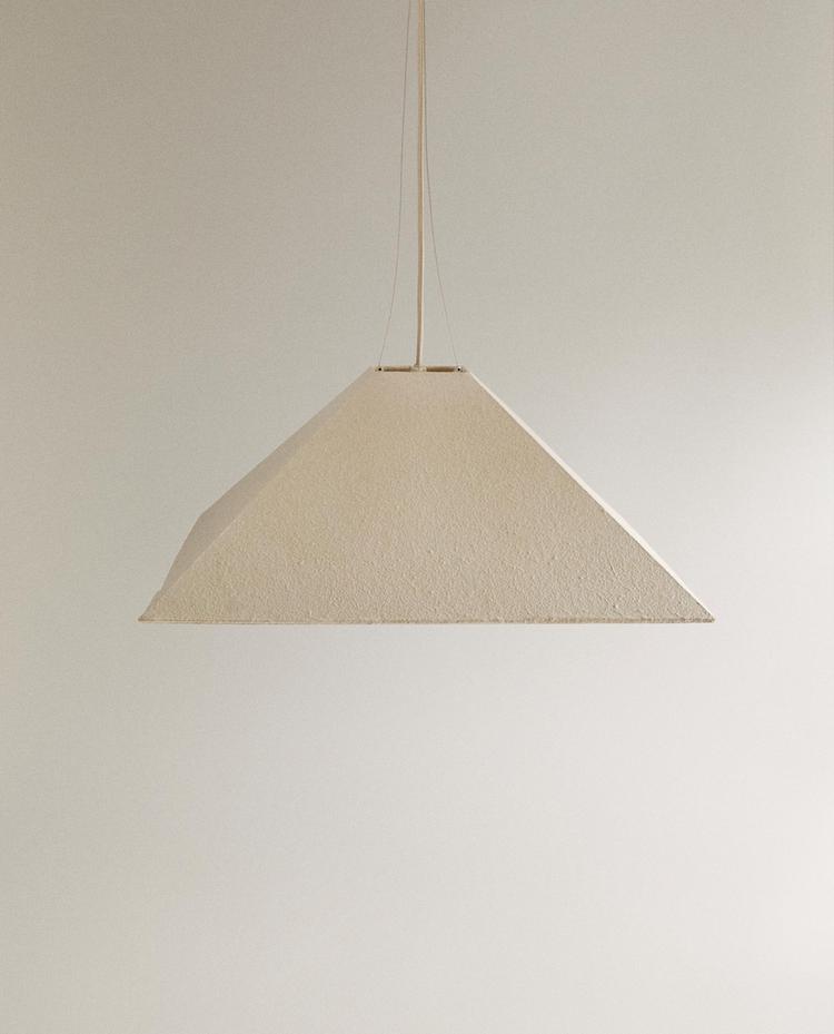 CANDEEIRO TETO PAPEL GEOMÉTRICO