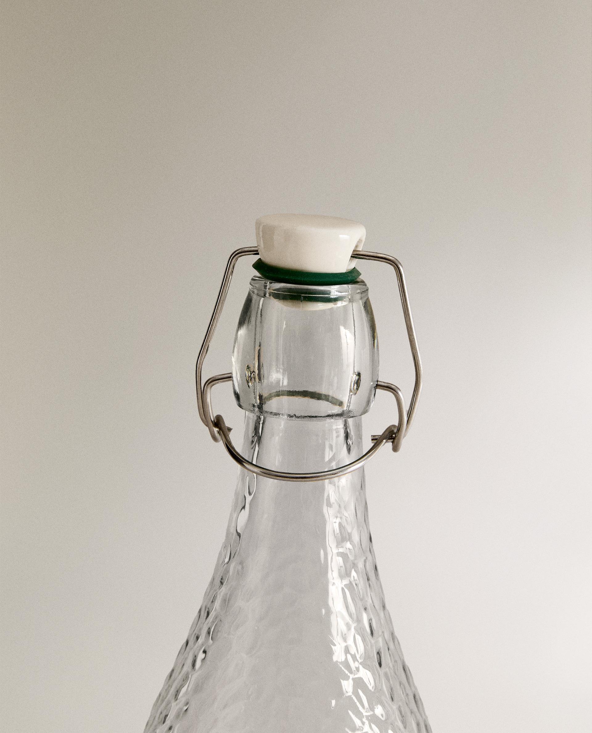 【即完売商品】BARREL no Glass 2個セット BOTTLE WITH CERAMIC STOPPER | Zara Home United States of America