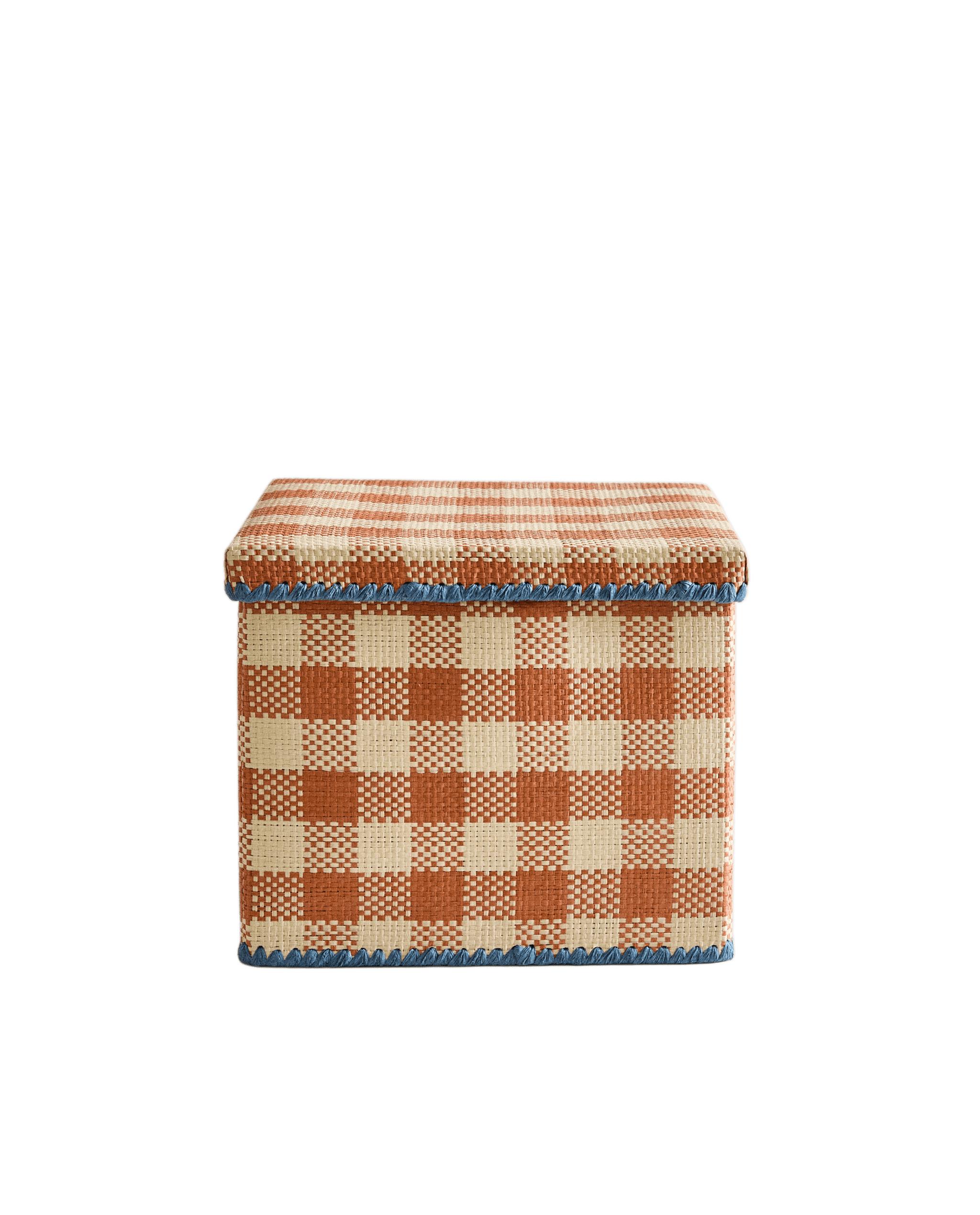 KIDS' COLLAPSIBLE CHECK BASKET product thumbnail 2