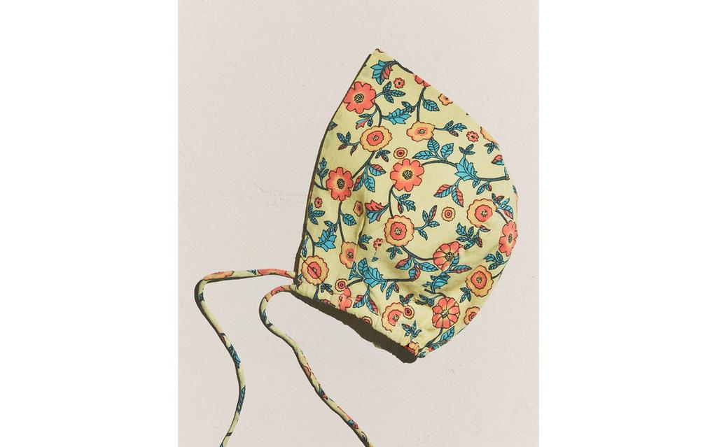 FLORAL BABY BONNET