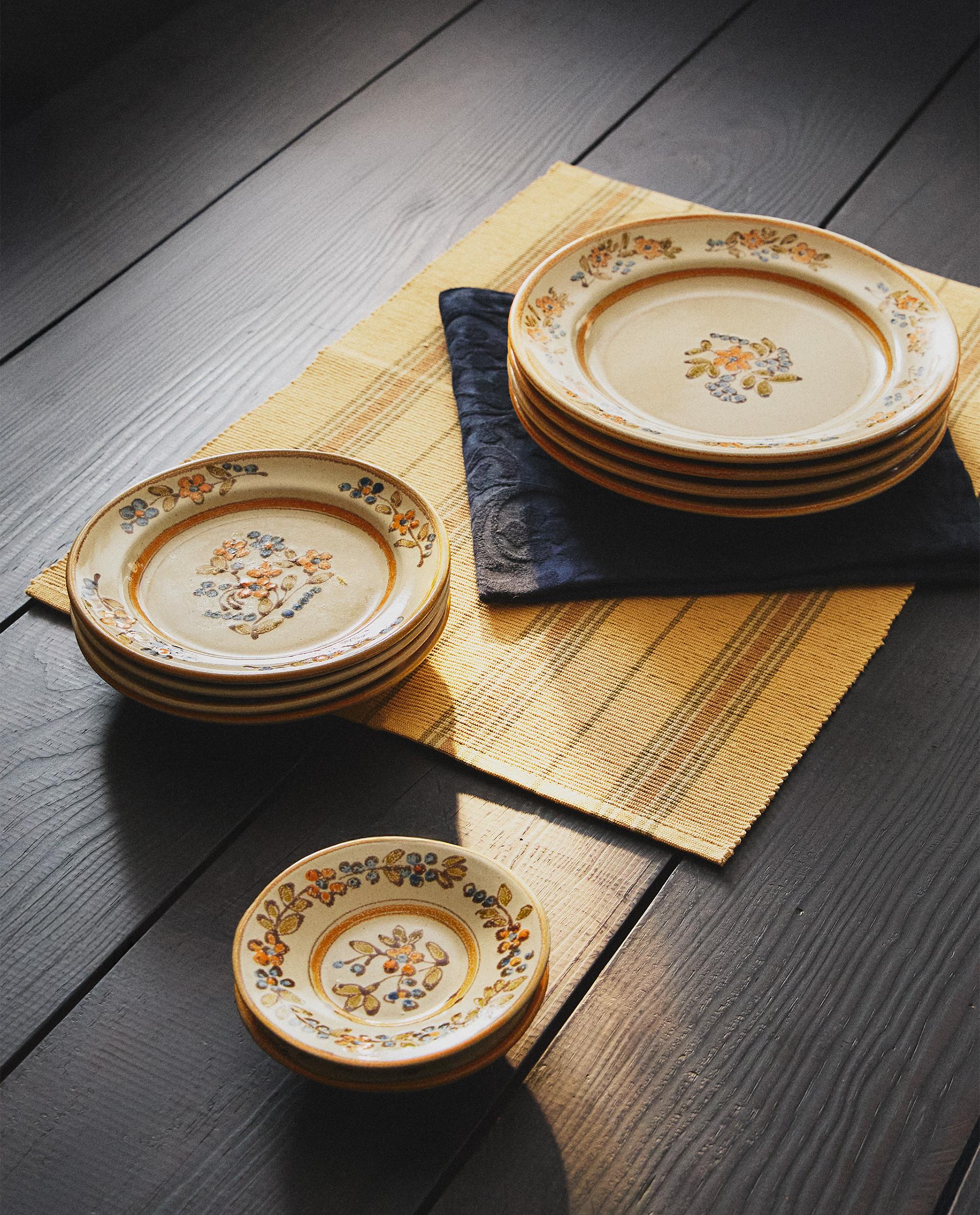 FLOWER TERRACOTTA TABLEWARE | Zara Home United States of America