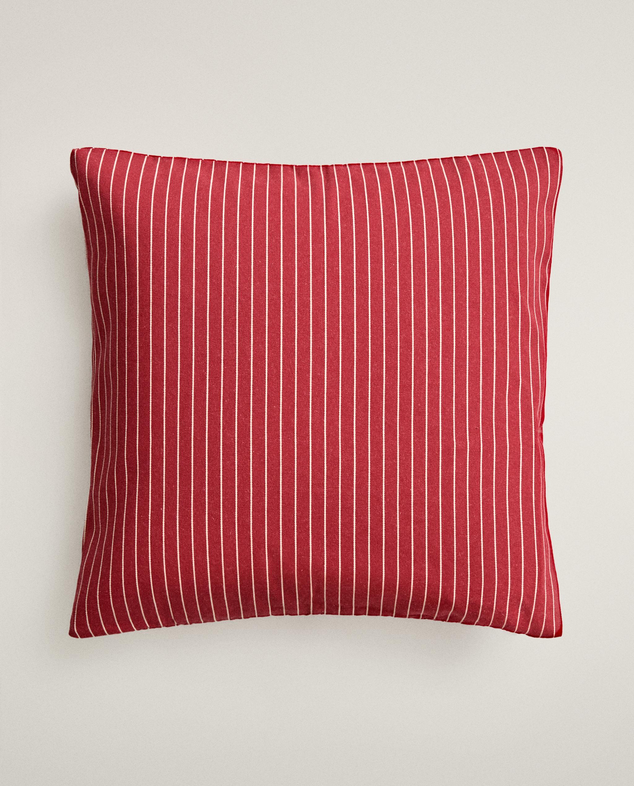 STRIPED COTTON CUSHION COVER | KATHARINE POLE product thumbnail 3