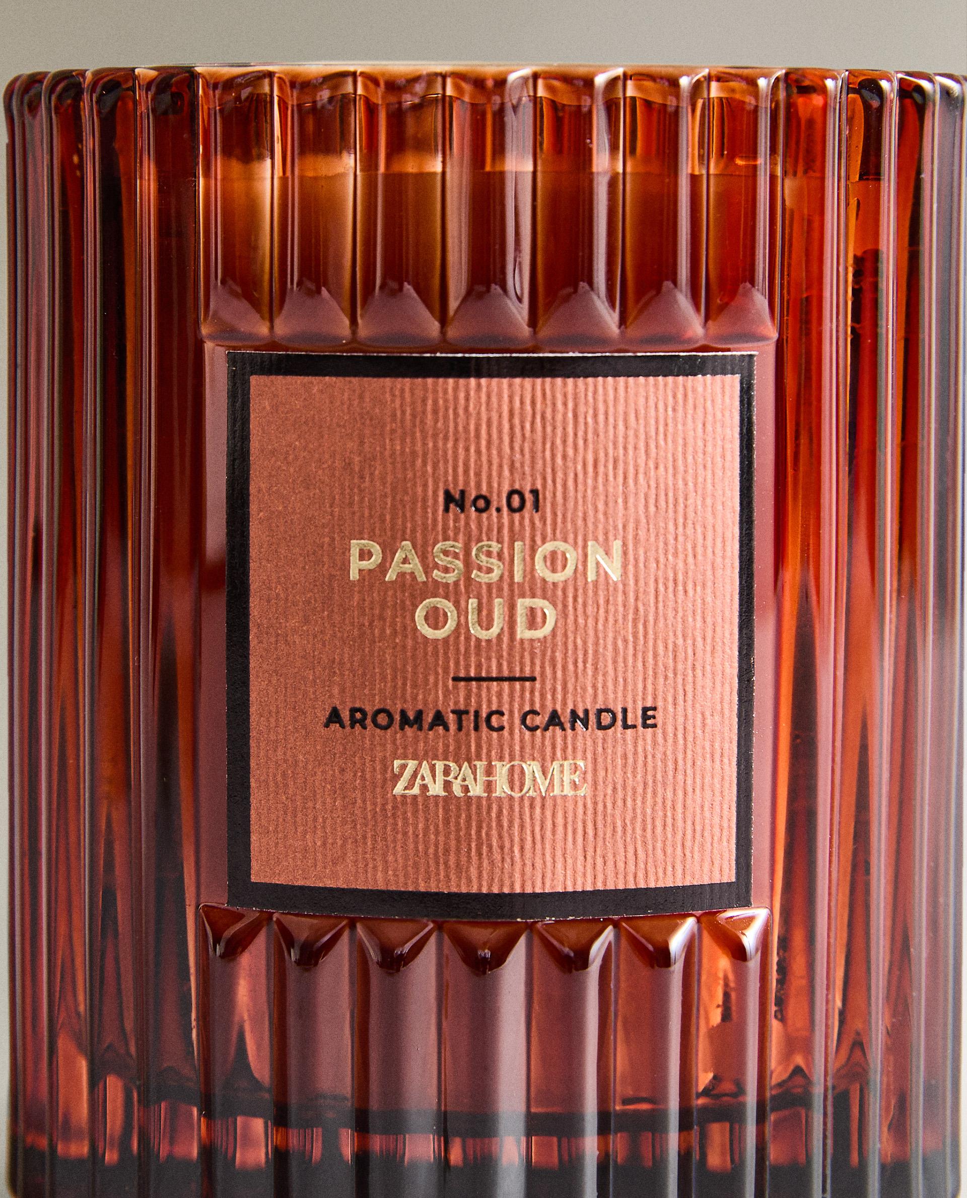 (175 G) VELA AROMÁTICA PASSION OUD