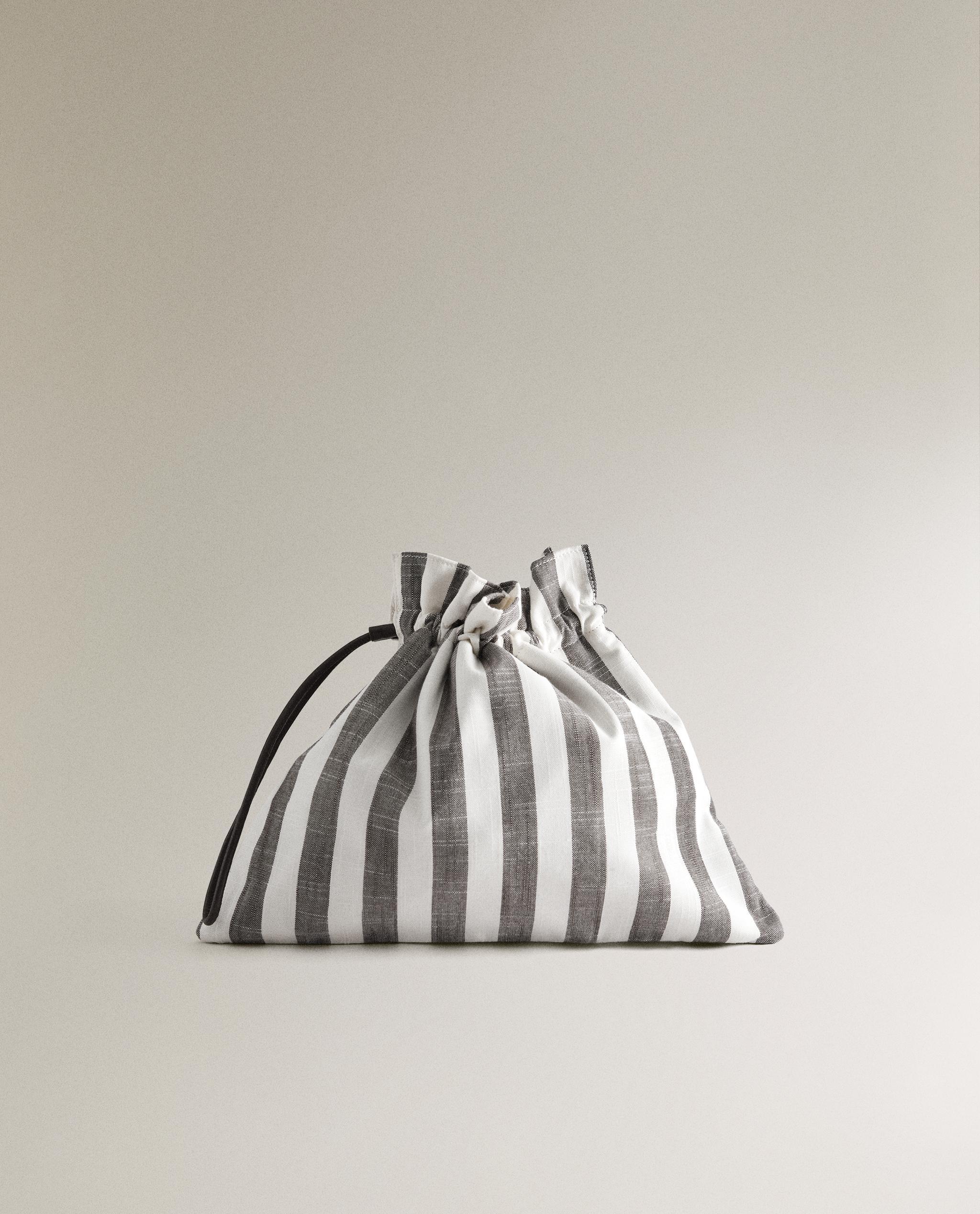 STRIPED MINI HANDBAG product thumbnail 7