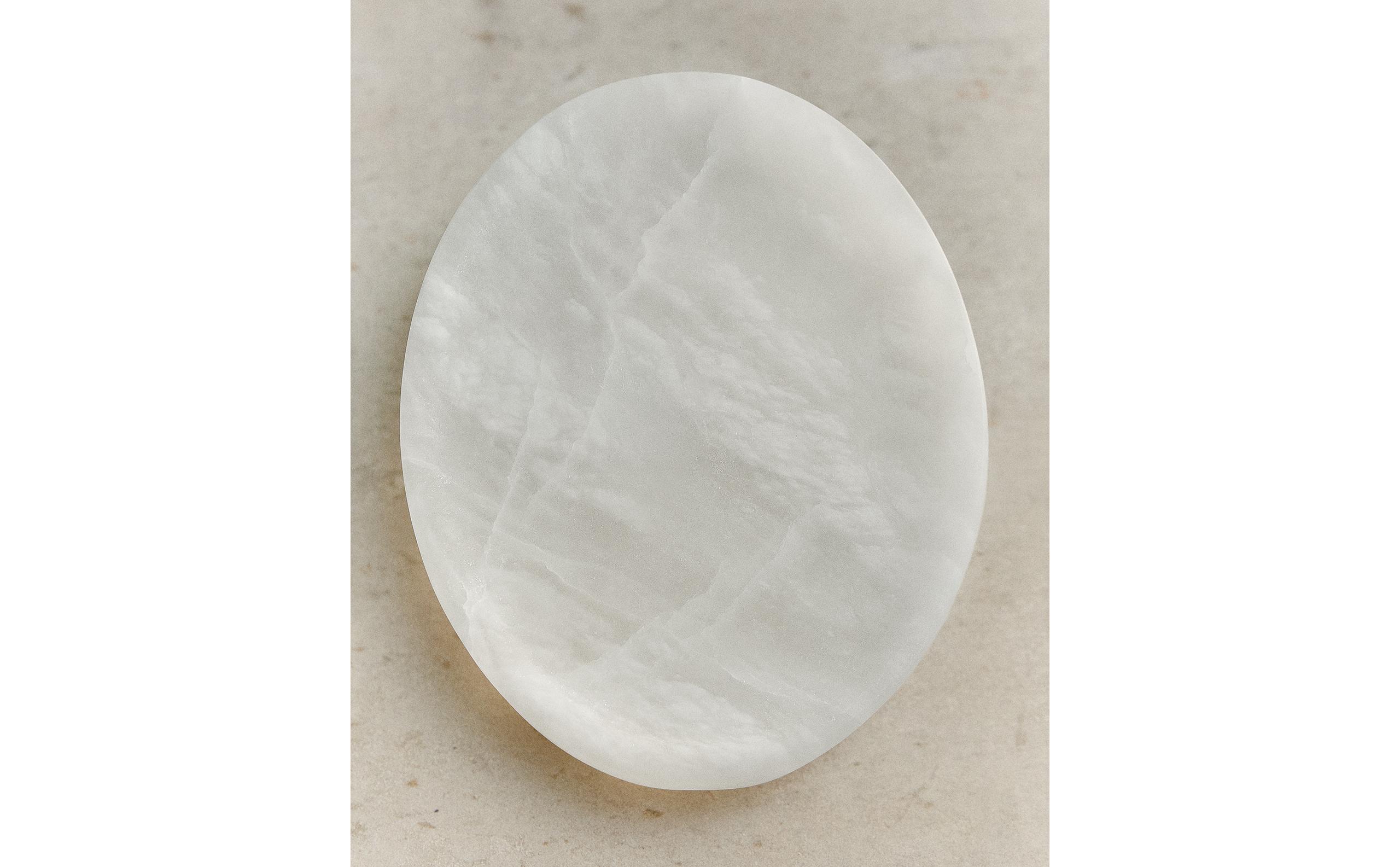 OVAL ALABASTER TRAY product thumbnail 9
