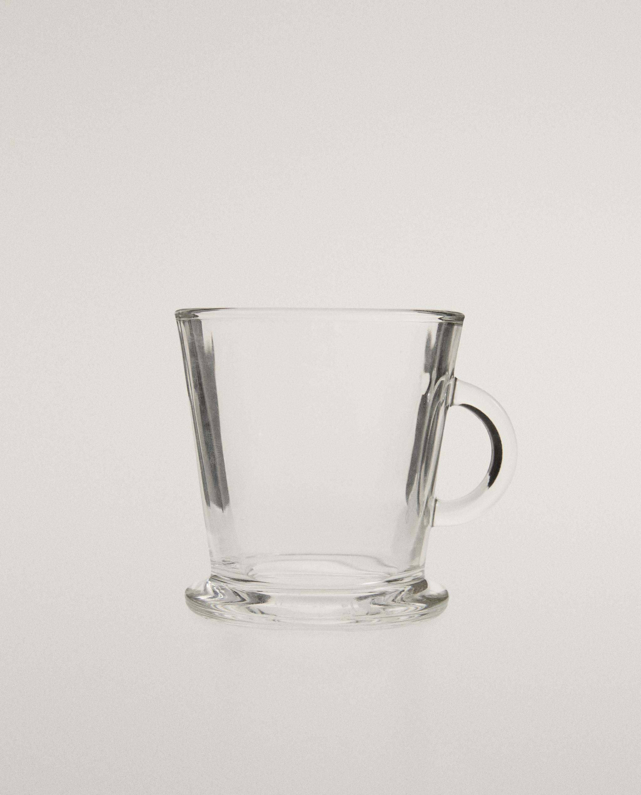 TRANSPARENT GLASS CAPPUCCINO CUP product thumbnail 11