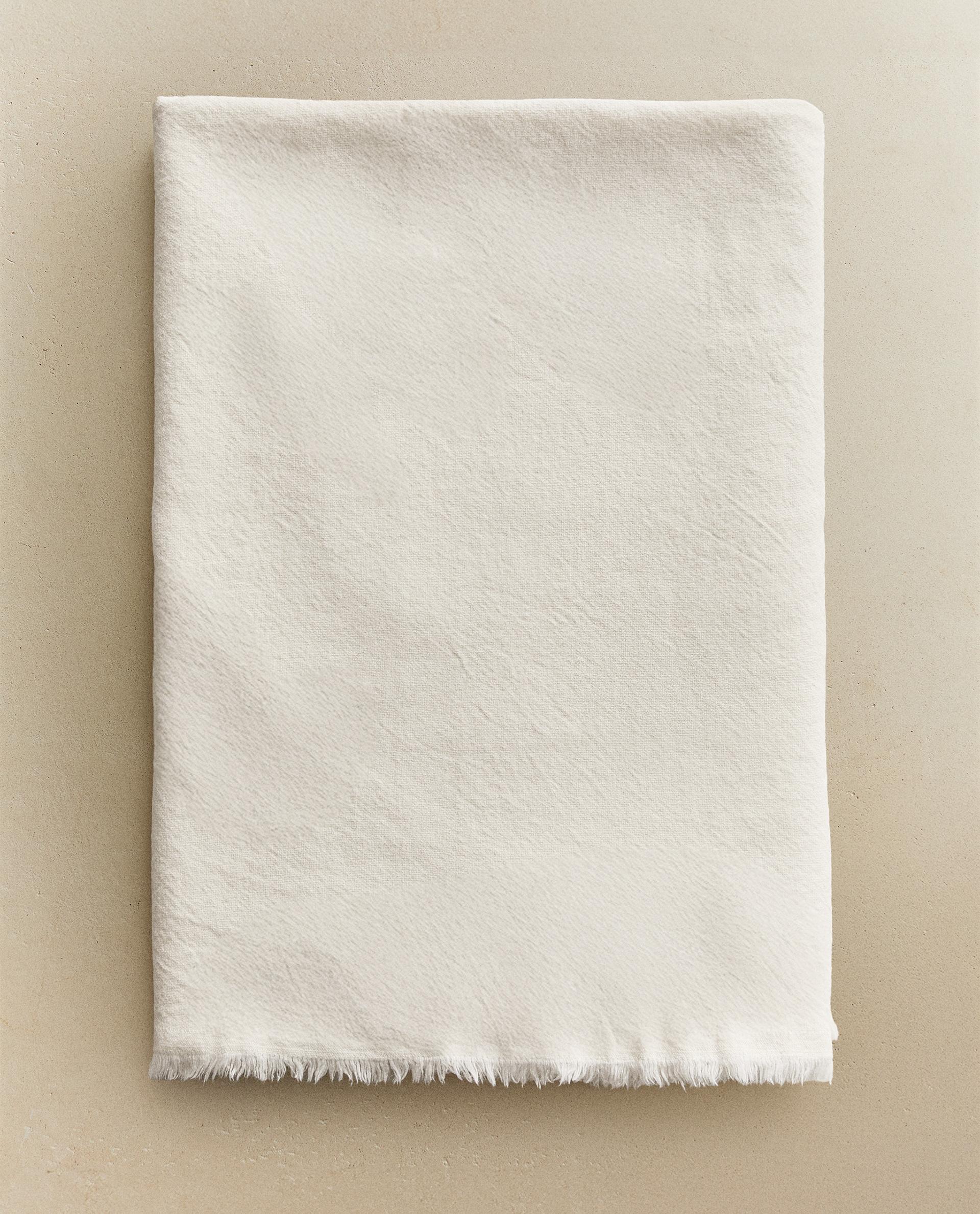 MANTA MULTIUSOS LINO ALGODÓN Zara Home España