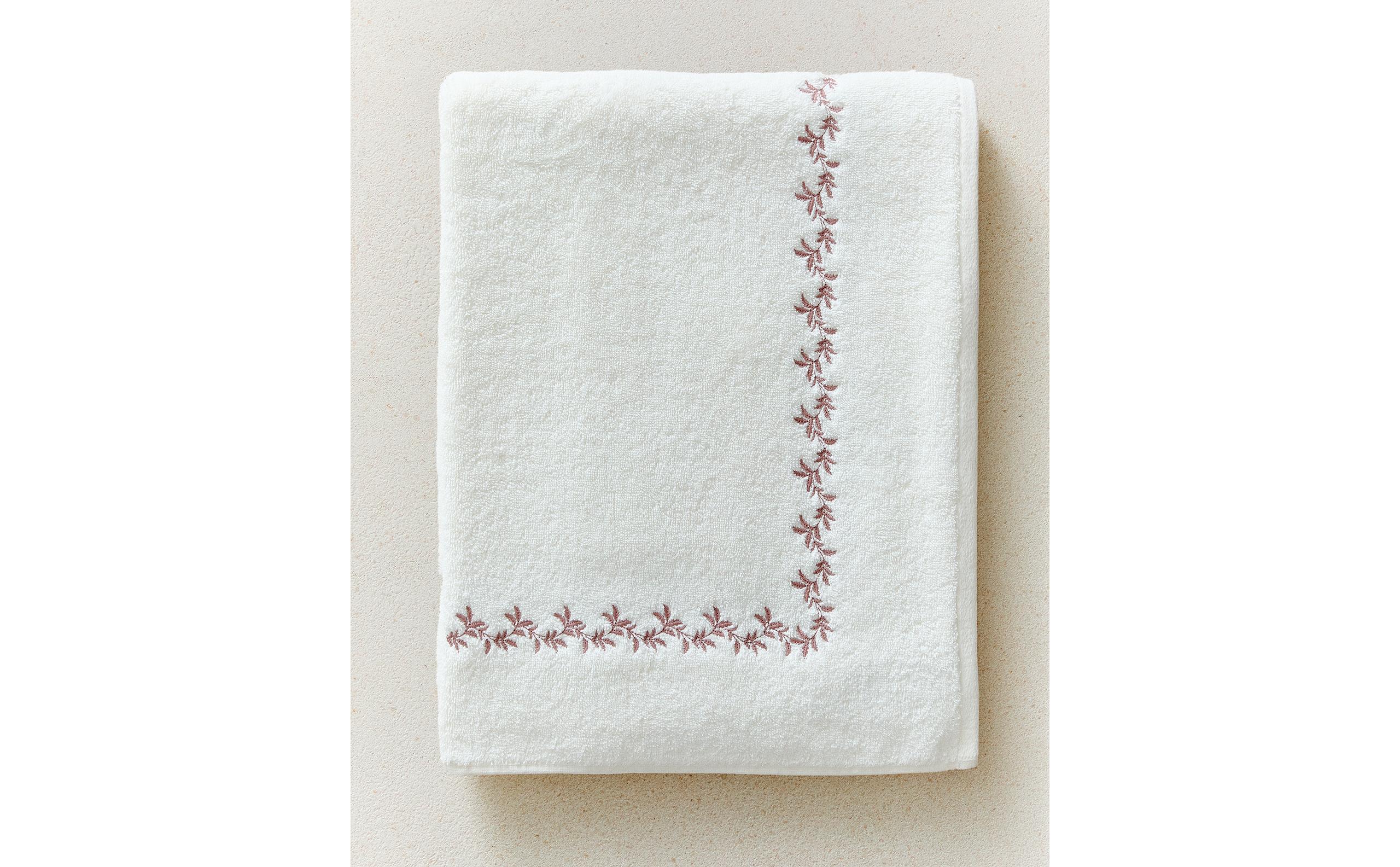 PLANT EMBROIDERY BATH TOWEL product thumbnail 9