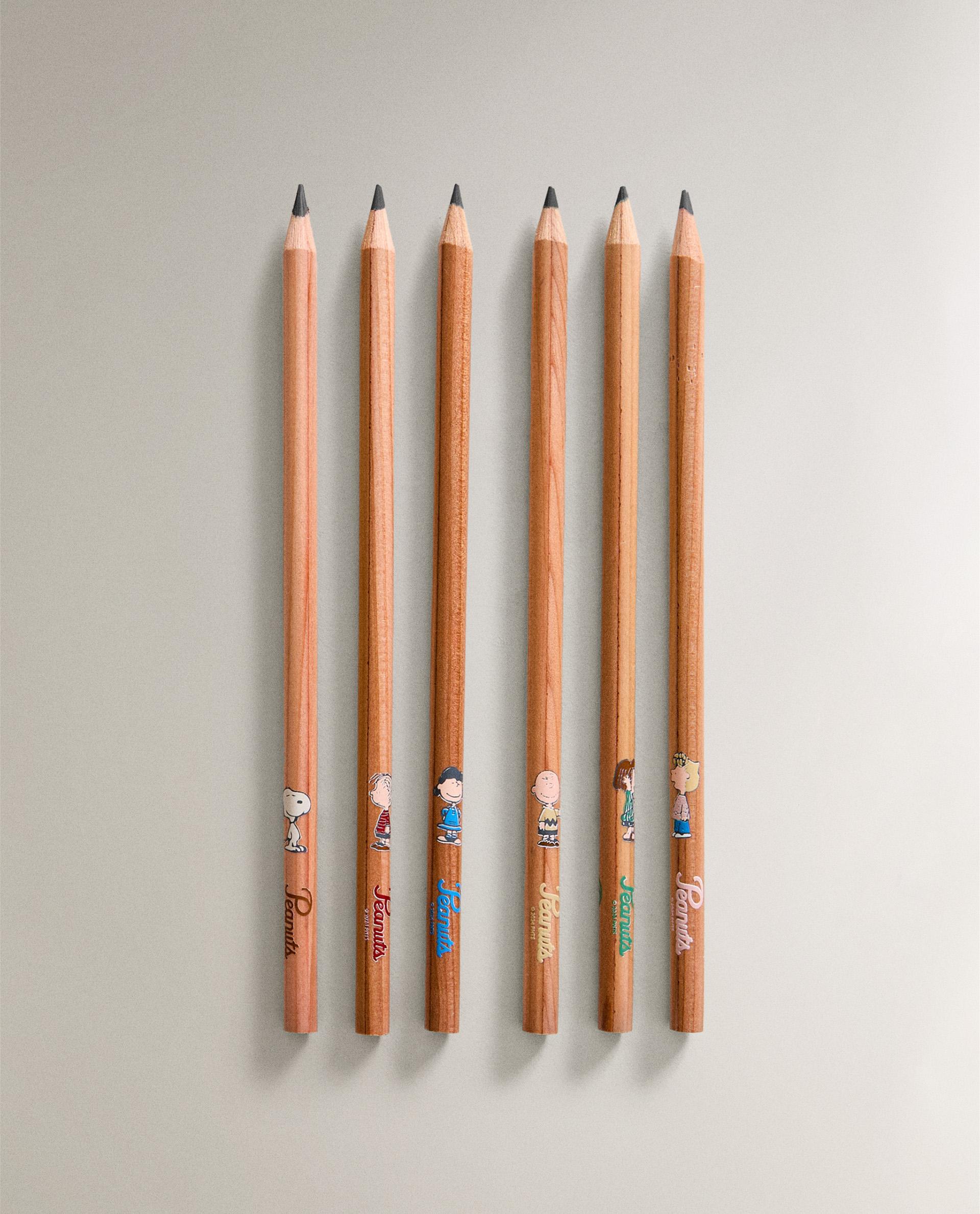 PACK OF CHILDREN'S PEANUTS™ PENCILS (PACK OF 6)