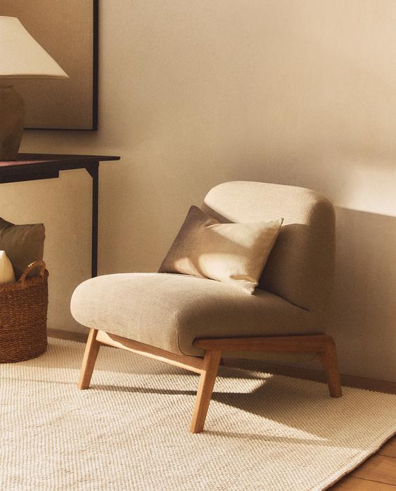 アップホルスタード ブークレ アームチェア | Zara Home 日本/Japan