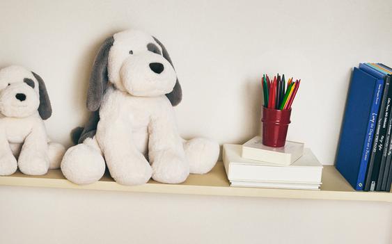 PELUCHE ENFANT GRAND CHIEN