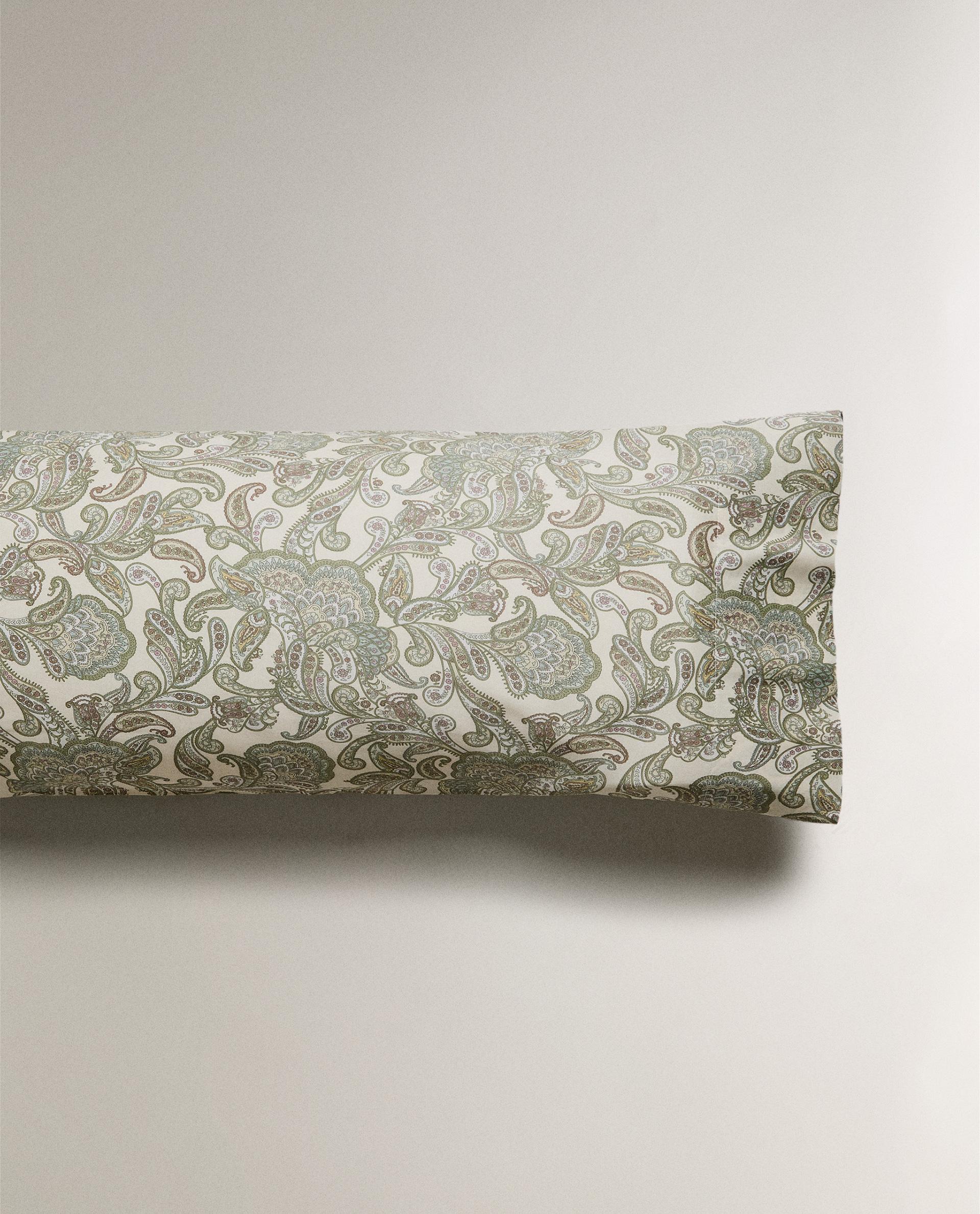 PAISLEY SATEEN PILLOWCASE