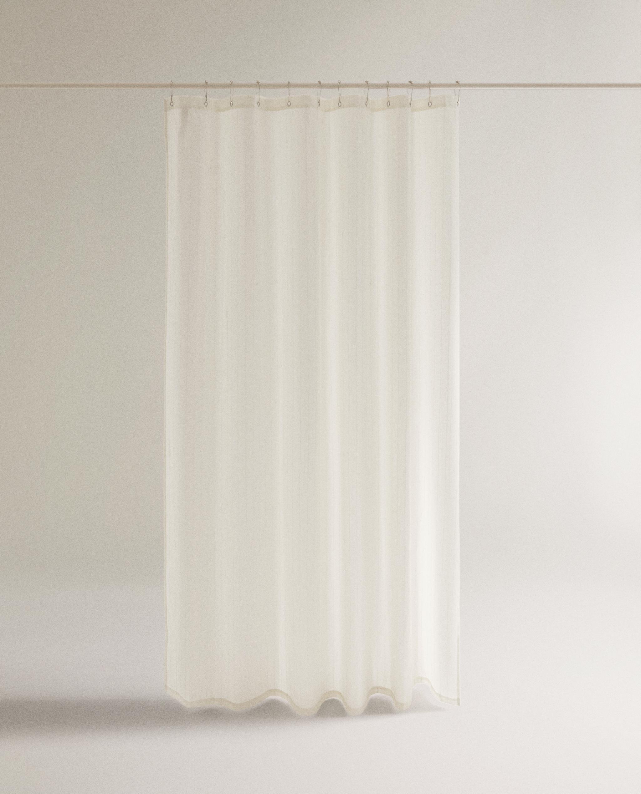 JACQUARD LINEN SHOWER CURTAIN product thumbnail 3