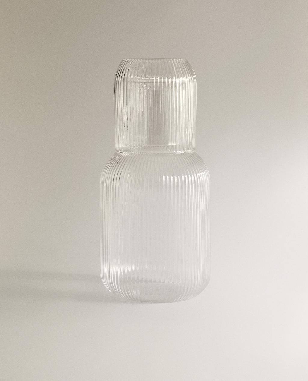 CONJUNTO DE NOITE DE BOROSSILICATO ÀS RISCAS (CONJUNTO DE 2) CONJUNTO DE NOITE DE BOROSSILICATO ÀS RISCAS (CONJUNTO DE 2)