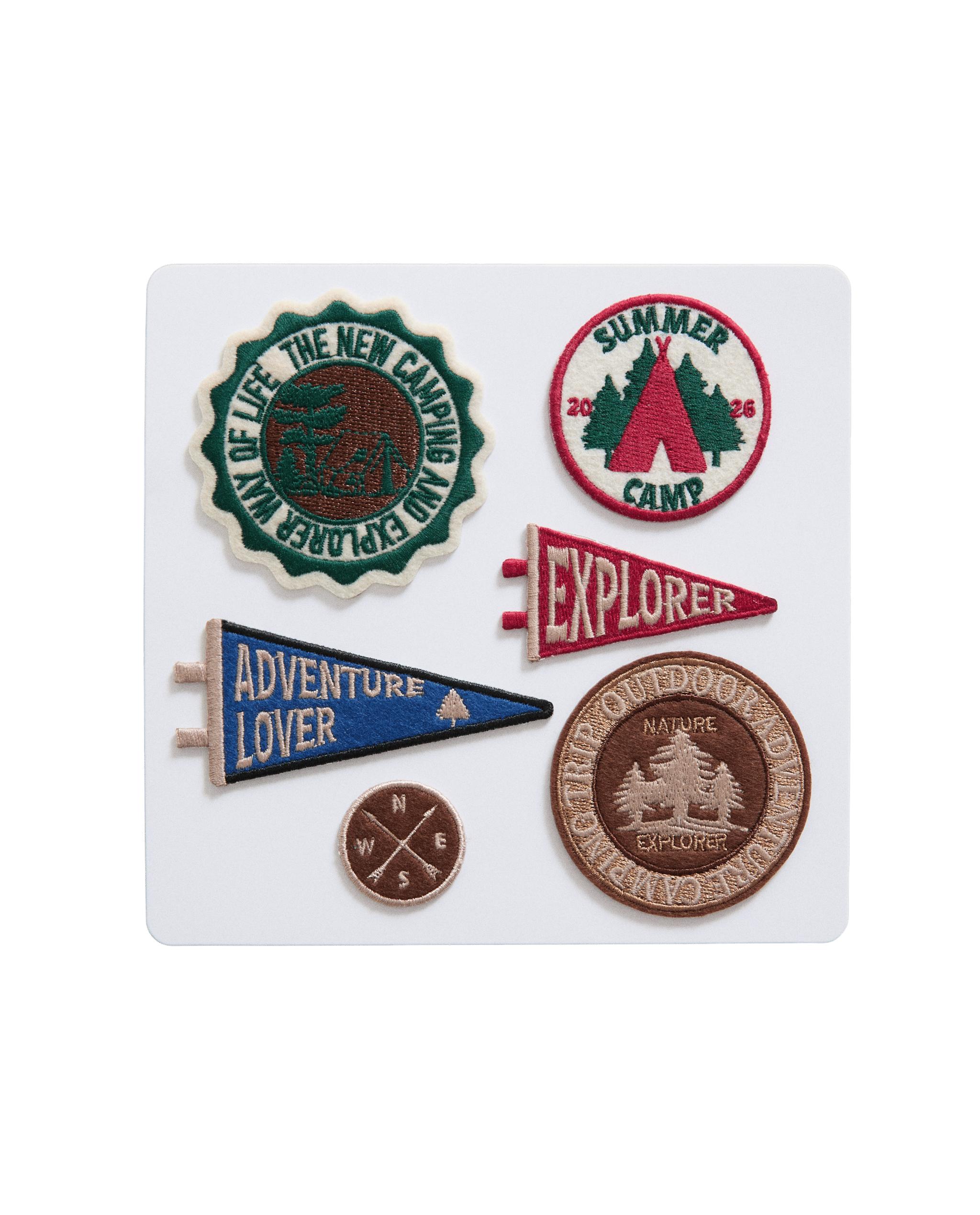 SET OF CAMPING PATCHES (SET OF 6) product thumbnail 3