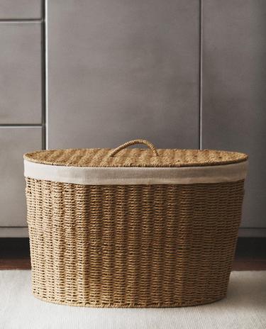 HAMPER CHEST WITH LID