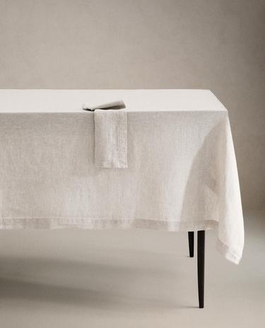 WASHED LINEN TABLECLOTH
