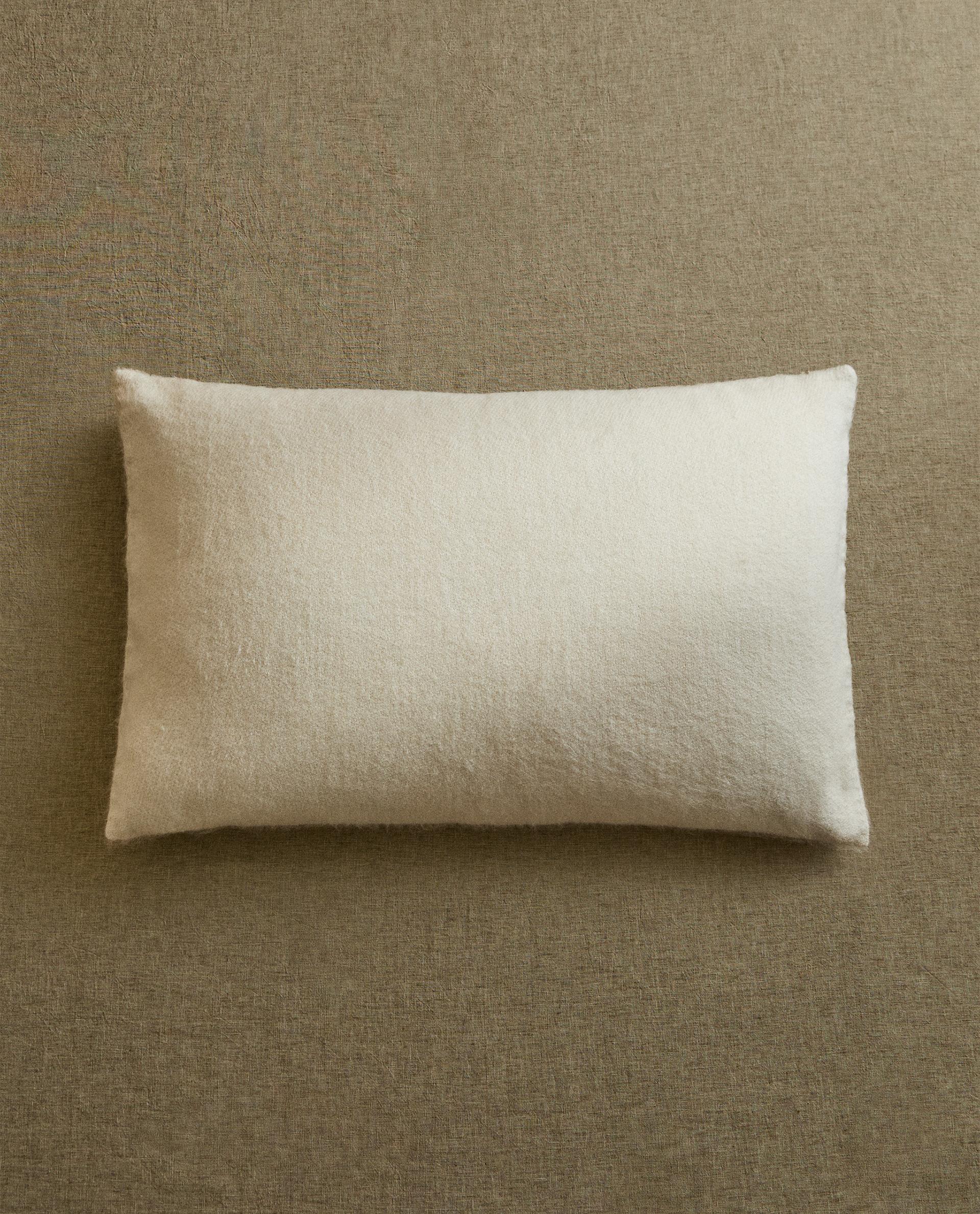 CASHMERE EFFECT COTTON CUSHION COVER