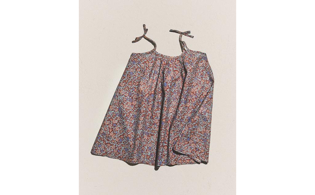 KINDER STRANDKLEID MIT BLUMEN