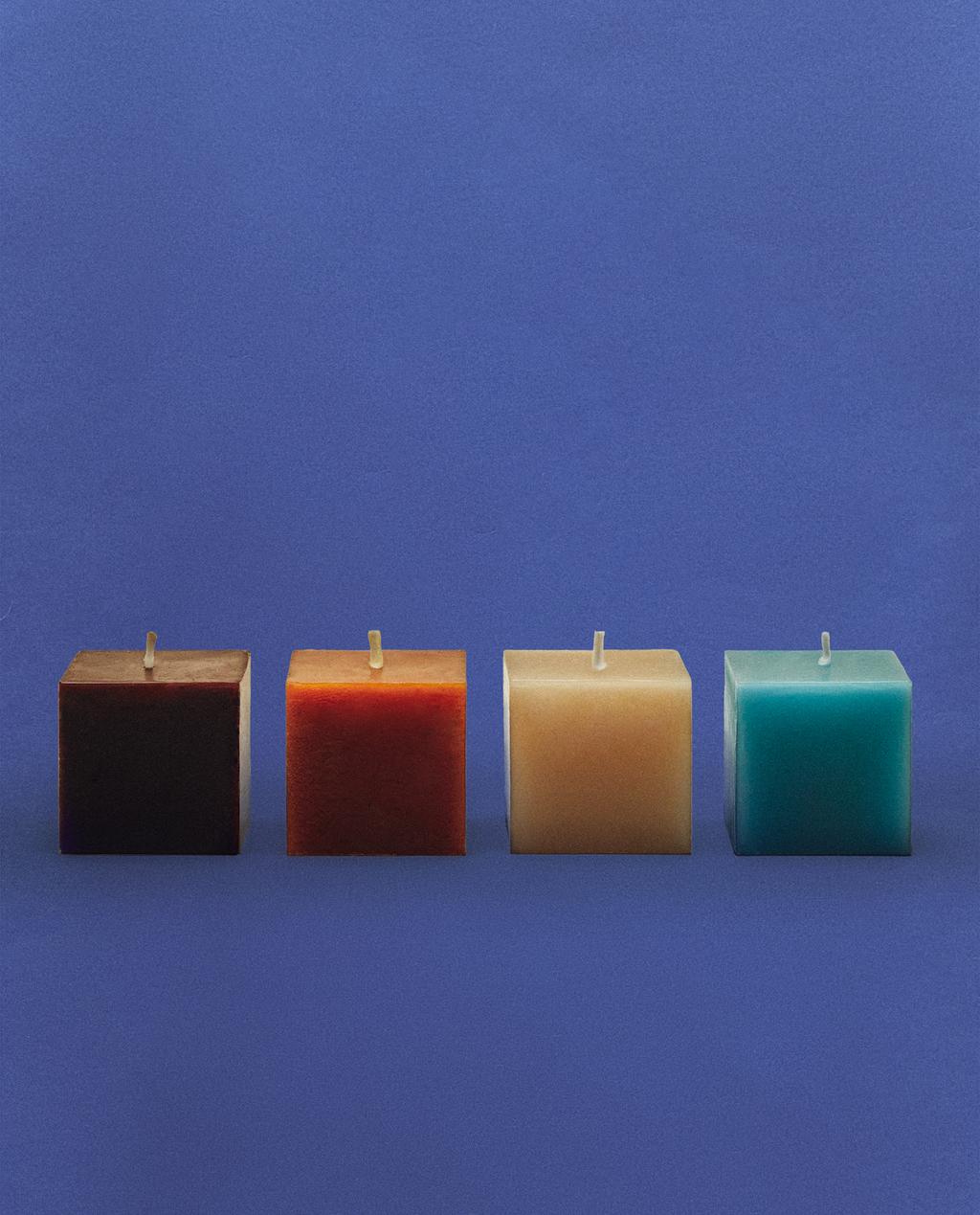 PEAR & TONKA X COLLAGERIE PACK OF SCENTED CANDLES