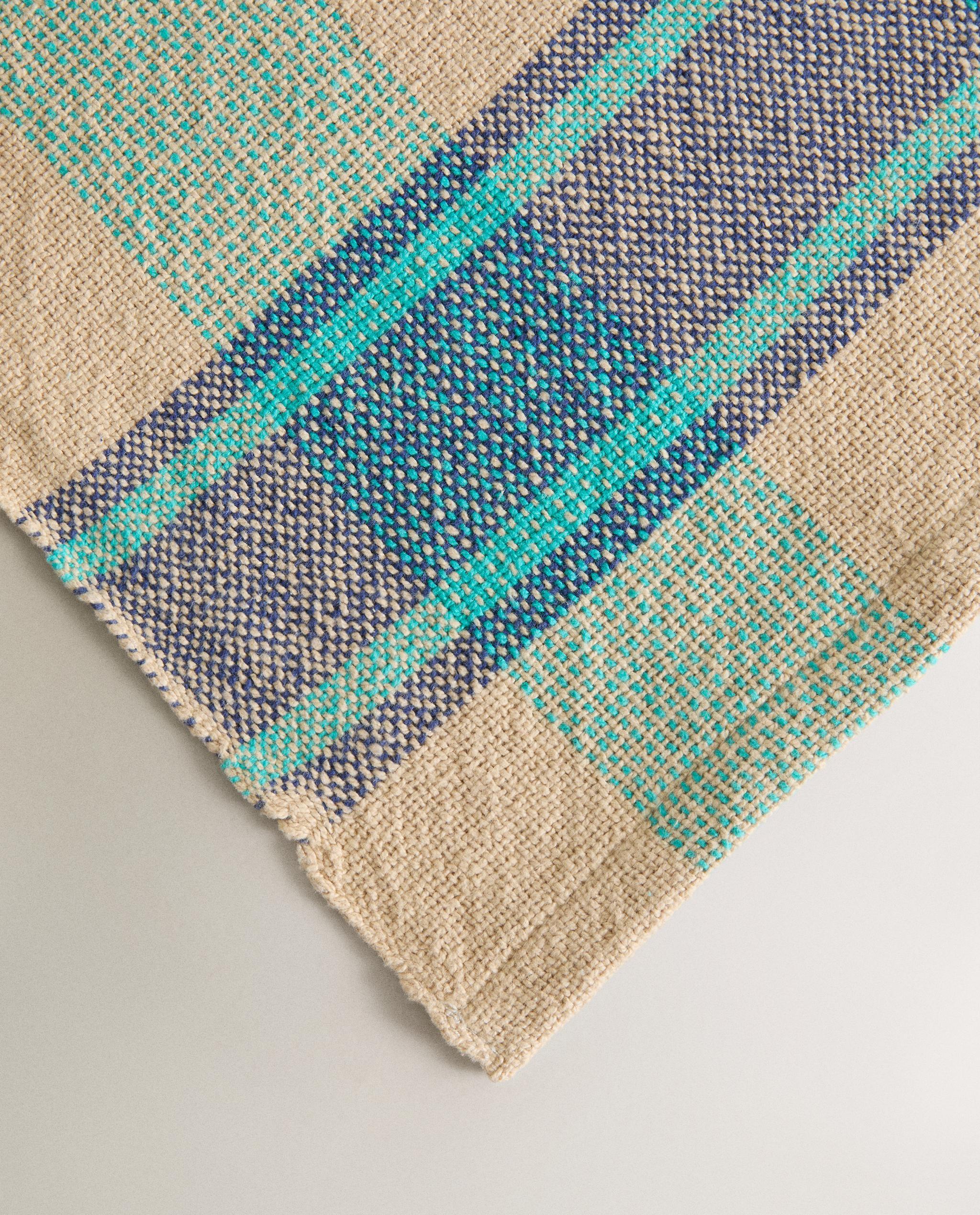 DYED THREAD CHECK TABLECLOTH product thumbnail 10
