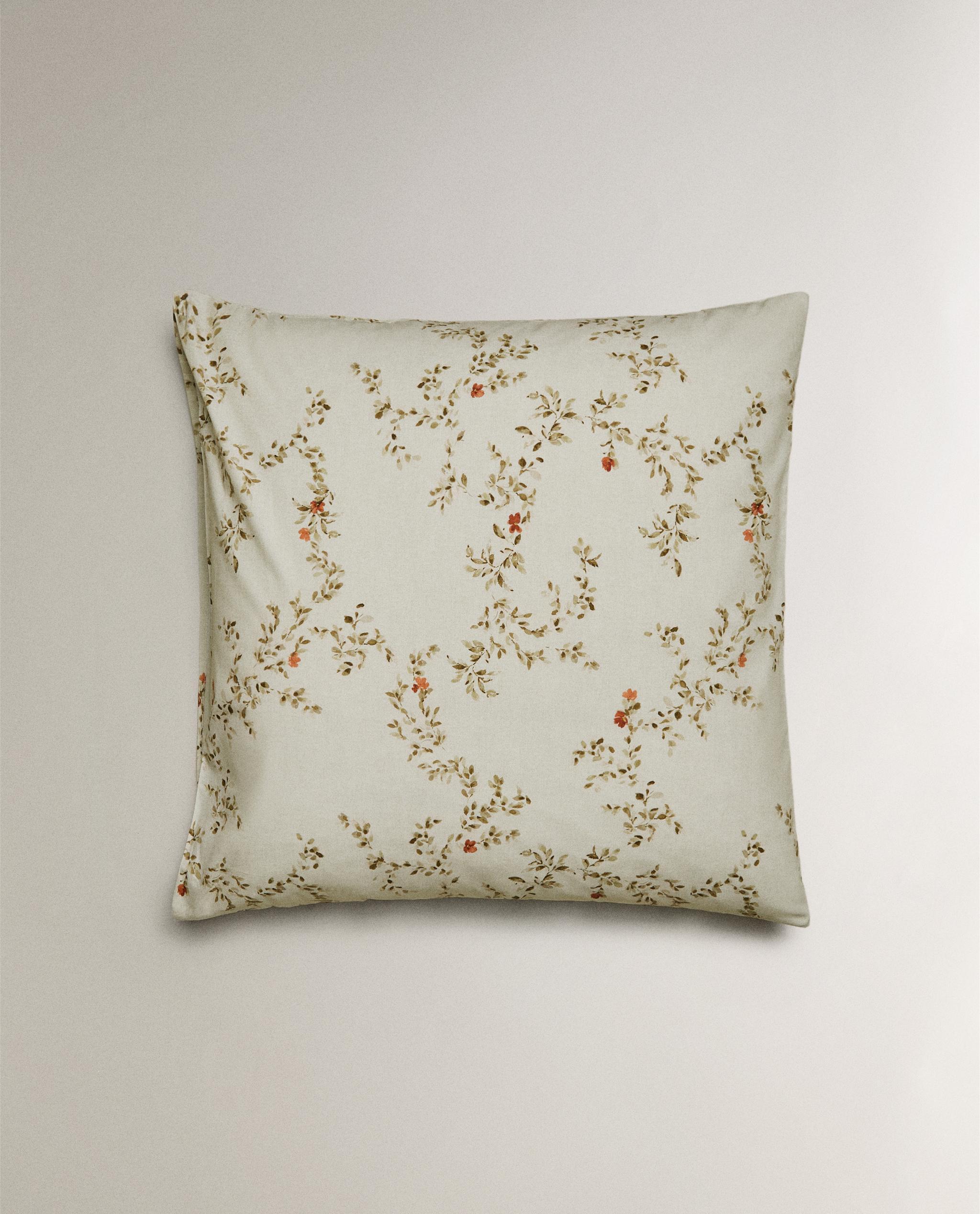 リーフプリント ピローケース | Zara Home 日本/Japan