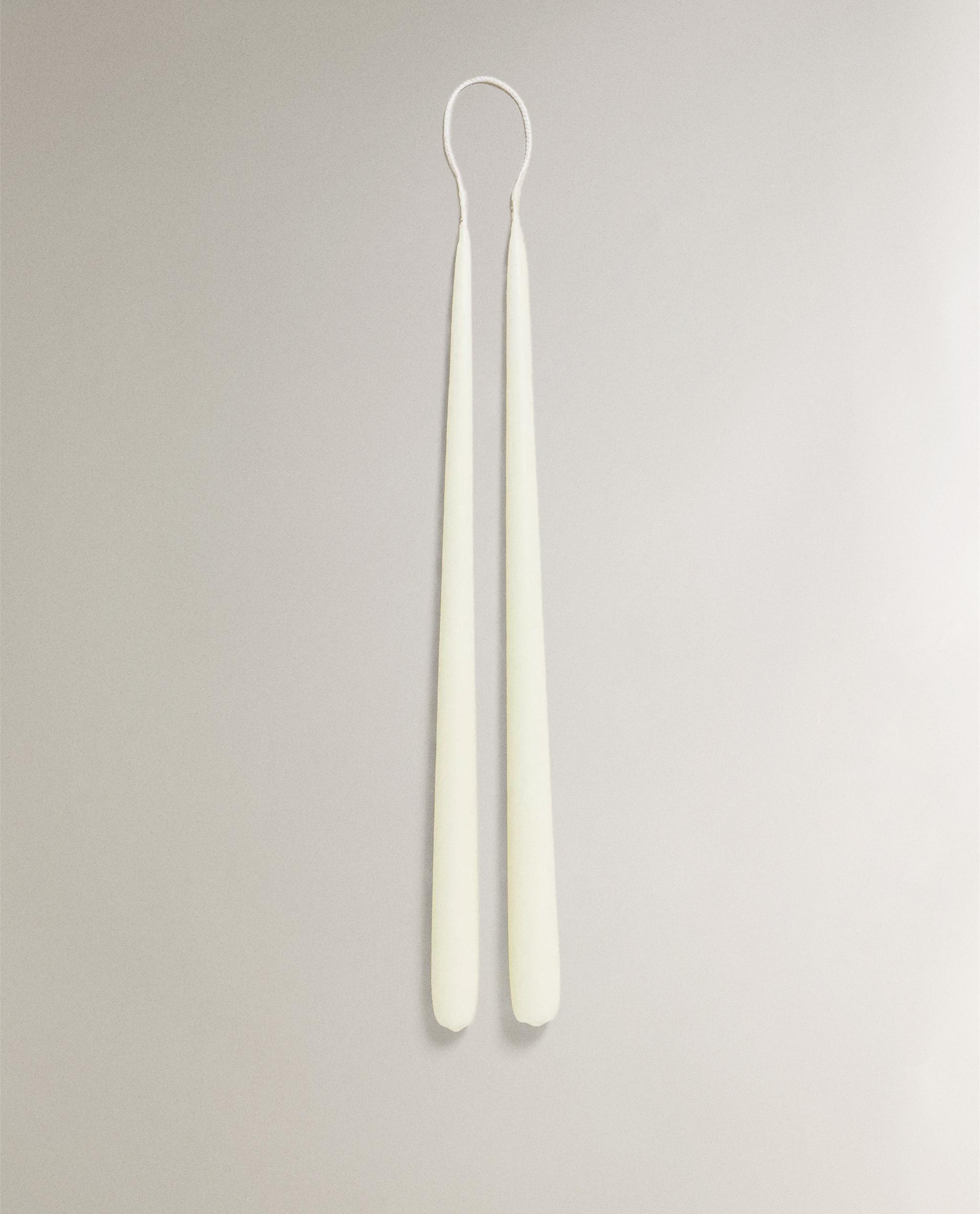 LONG DECORATIVE CANDLE (PACK OF 2) product thumbnail 3
