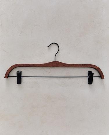 PACK OF WOODEN FINISH SHIRT HANGERS (PACK OF 2)